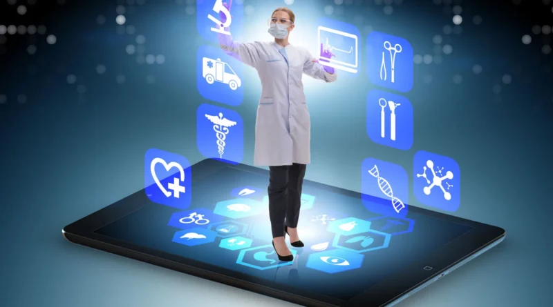Growth projection of the telemedicine market from 2022 to 2032